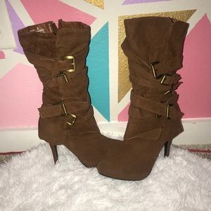 Brown boots